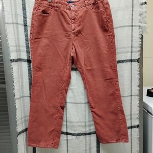 Talbots Women’s Corduroy Pants in Rust